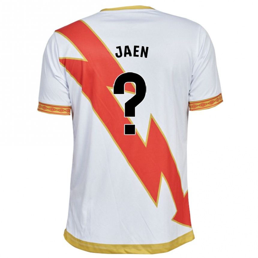 Kids Football Carlos Jaén #0 White Home Jersey 2023/24 T-Shirt Canada