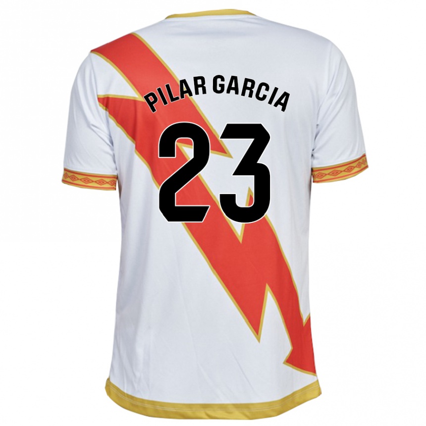 Enfant Football Maillot María Pilar García Villalba #23 Blanc Tenues Domicile 2023/24 Canada