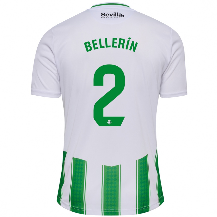 Kids Football Hector Bellerin #2 White Home Jersey 2023/24 T-Shirt Canada