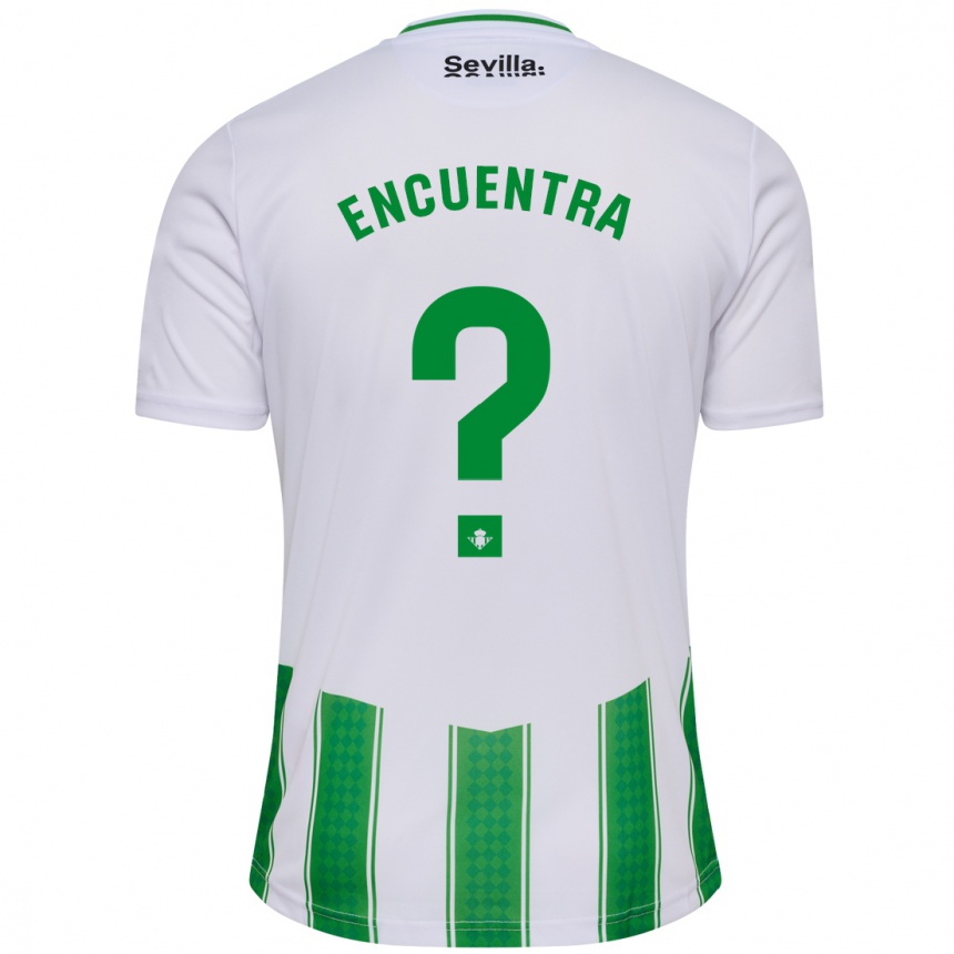 Enfant Football Maillot Jan Encuentra #0 Blanc Tenues Domicile 2023/24 Canada