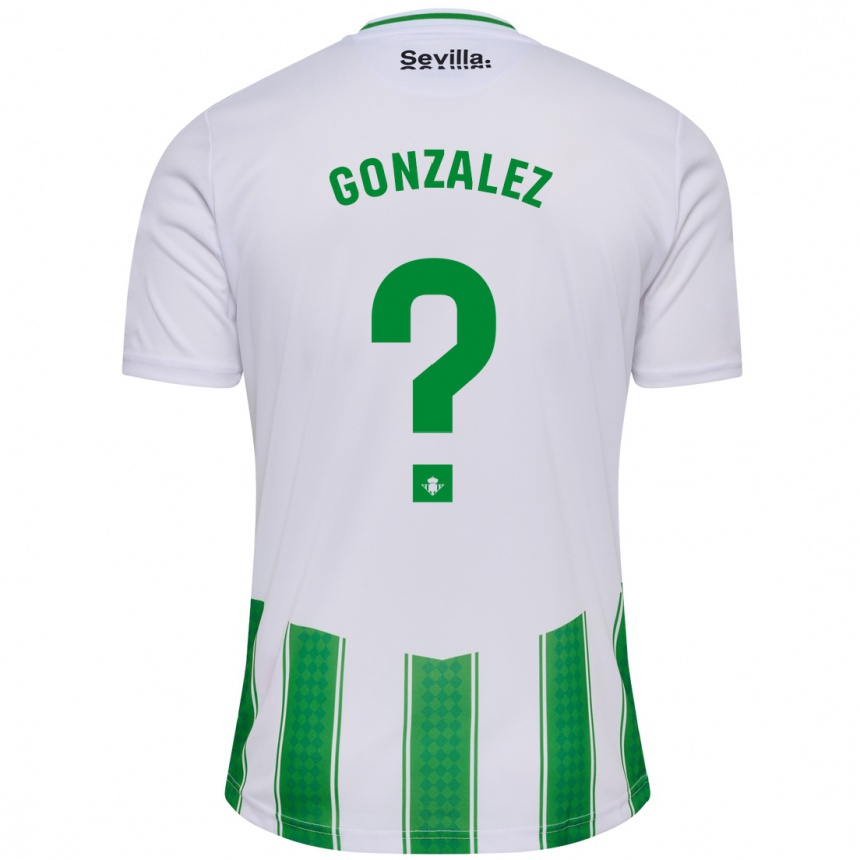 Kids Football David González #7 White Home Jersey 2023/24 T-Shirt Canada