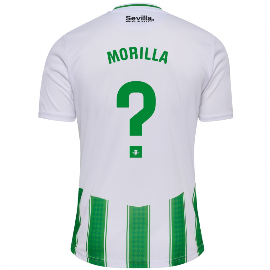 Kids Football Jairo Morilla #0 White Home Jersey 2023/24 T-Shirt Canada