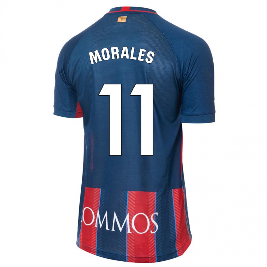 Enfant Football Maillot Carolina Morales #11 Marin Tenues Domicile 2023/24 Canada