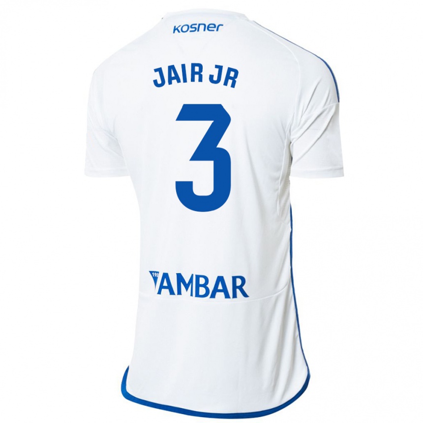 Kids Football Jair Amador #3 White Home Jersey 2023/24 T-Shirt Canada