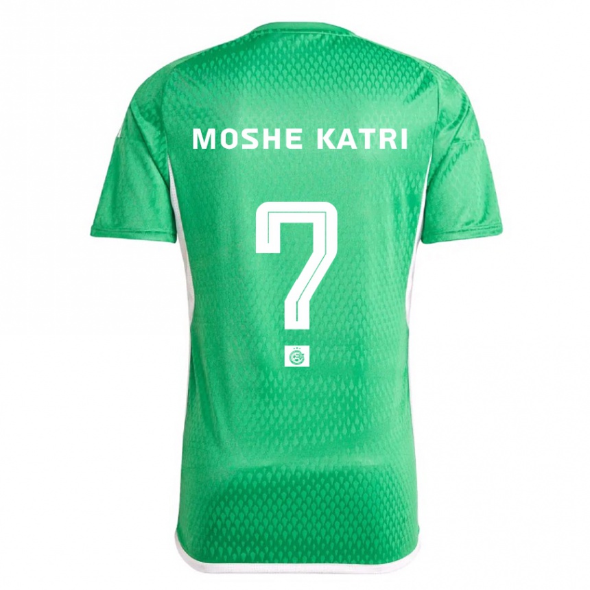 Enfant Football Maillot Roy Moshe Katri #0 Blanc Bleu Tenues Domicile 2023/24 Canada