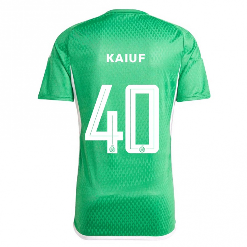 Enfant Football Maillot Sharif Kaiuf #40 Blanc Bleu Tenues Domicile 2023/24 Canada