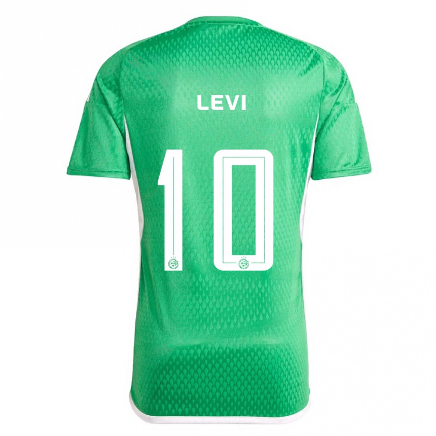 Enfant Football Maillot Yarin Levi #10 Blanc Bleu Tenues Domicile 2023/24 Canada