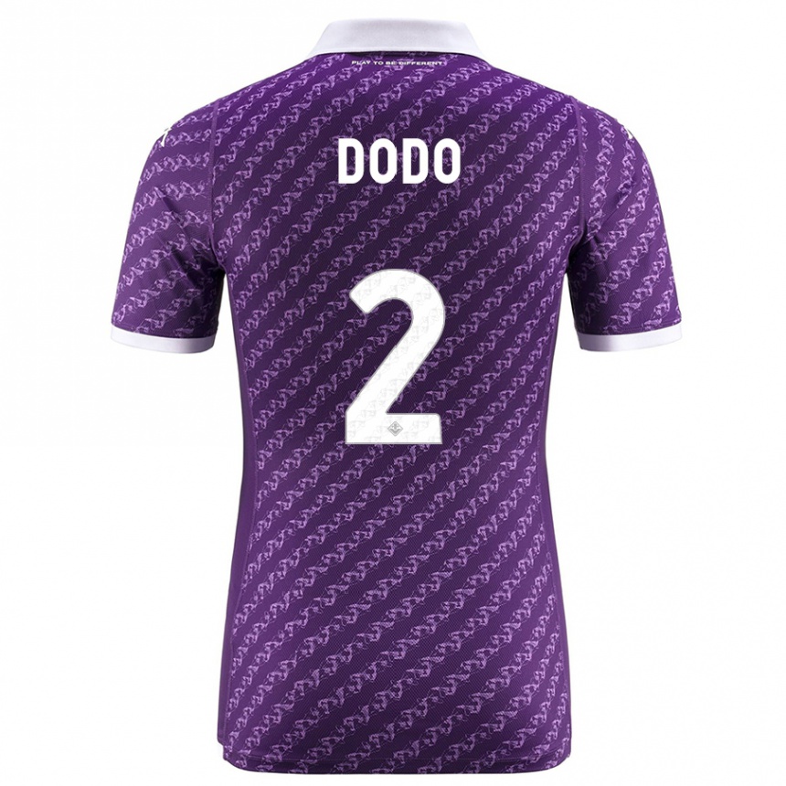 Kids Football Dodô #2 Violet Home Jersey 2023/24 T-Shirt Canada