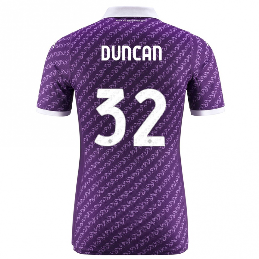 Enfant Football Maillot Alfred Duncan #32 Violet Tenues Domicile 2023/24 Canada