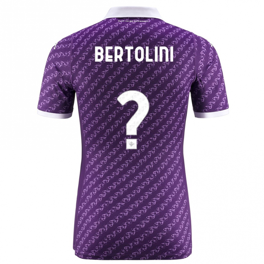 Enfant Football Maillot Gabriele Bertolini #0 Violet Tenues Domicile 2023/24 Canada