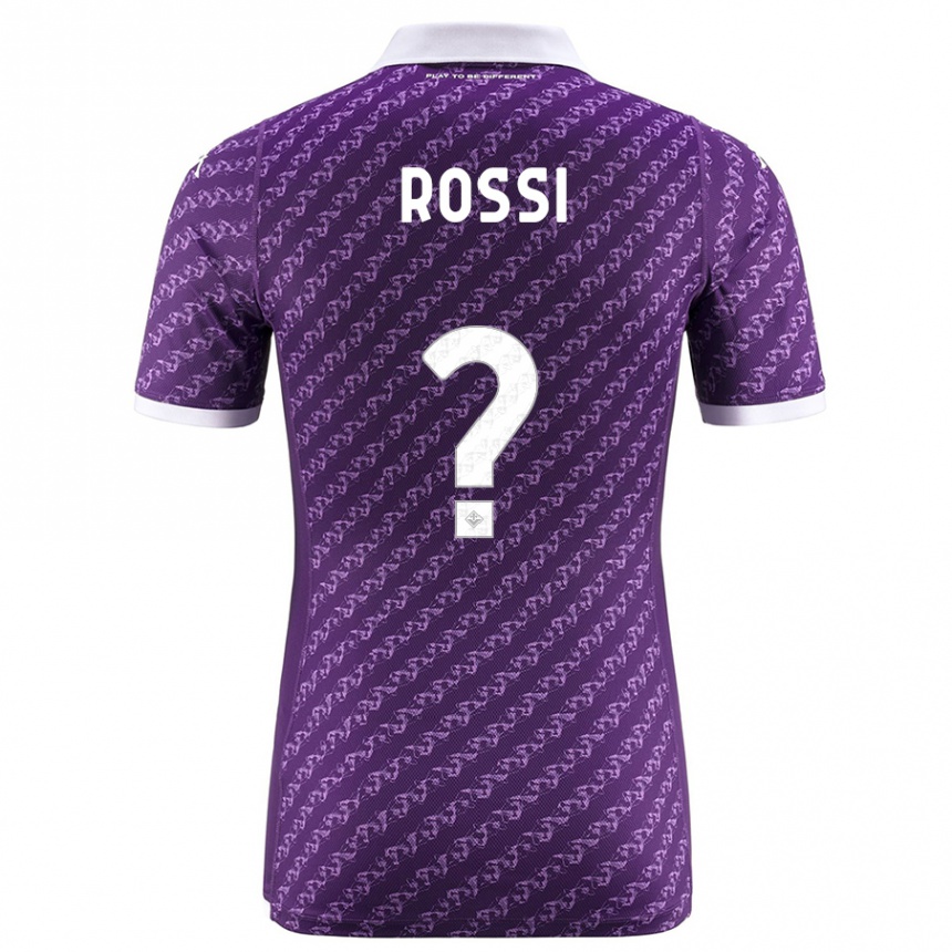 Kids Football Alessandro Rossi #0 Violet Home Jersey 2023/24 T-Shirt Canada