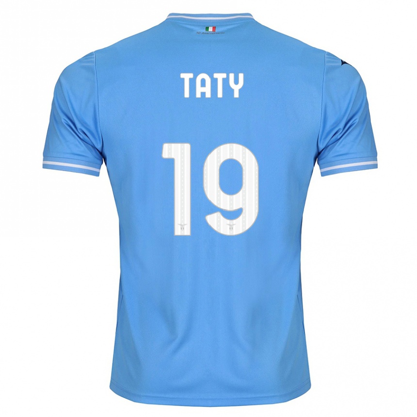 Kids Football Taty Castellanos #19 Blue Home Jersey 2023/24 T-Shirt Canada