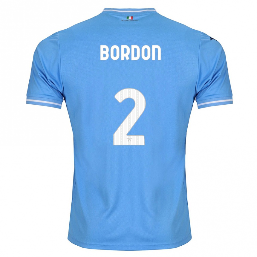 Kids Football Filipe Bordon #2 Blue Home Jersey 2023/24 T-Shirt Canada