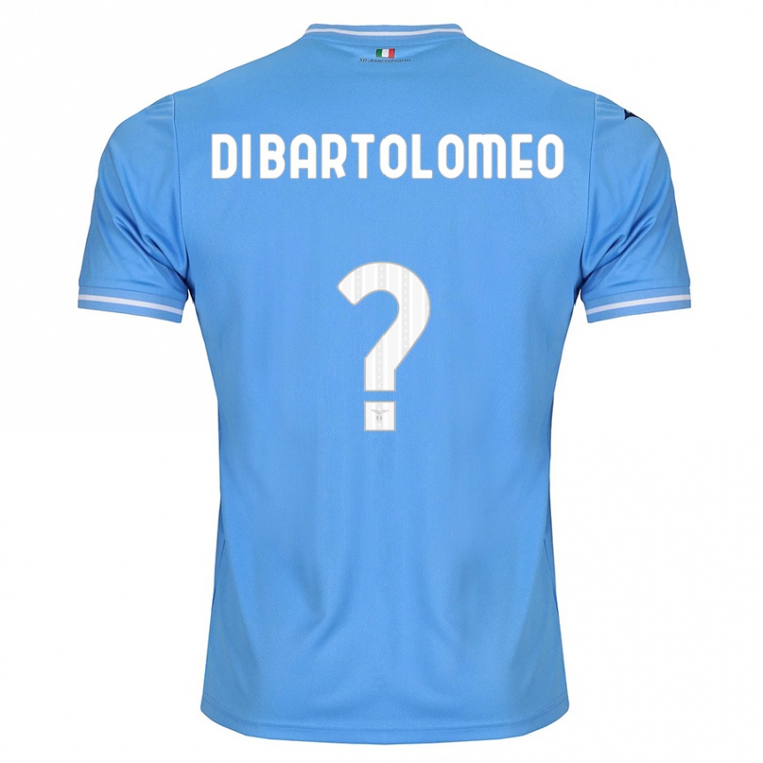 Kids Football Damiano Di Bartolomeo #0 Blue Home Jersey 2023/24 T-Shirt Canada