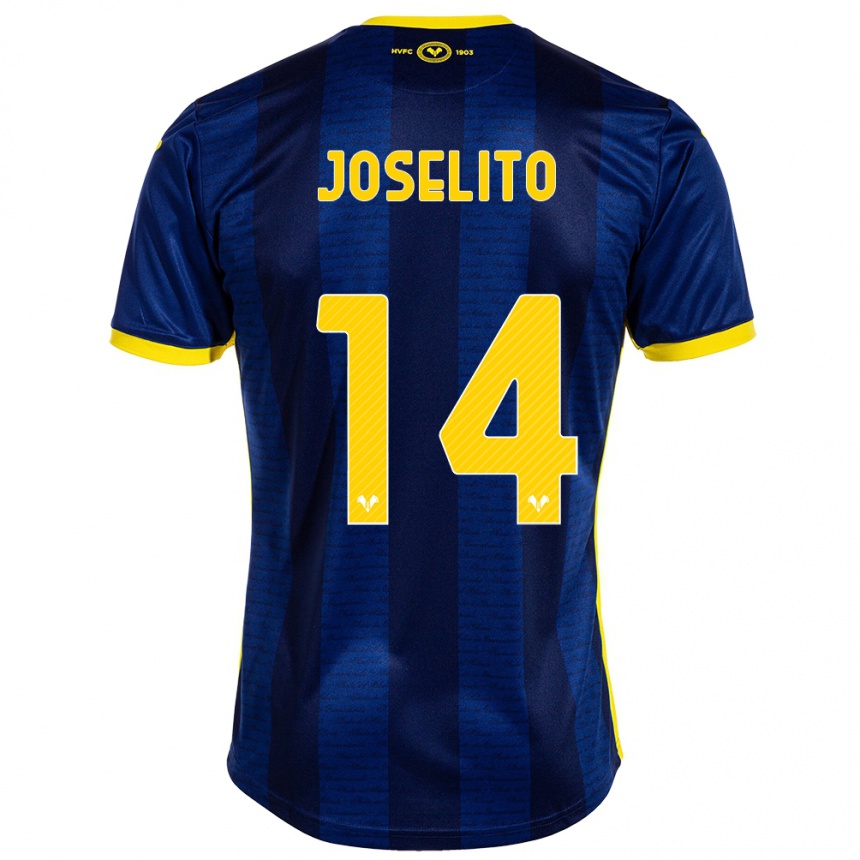 Enfant Football Maillot Joselito #14 Marin Tenues Domicile 2023/24 Canada