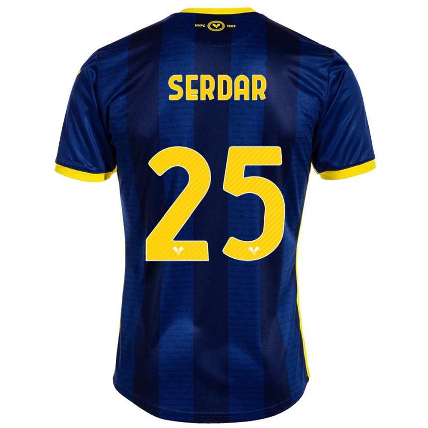 Enfant Football Maillot Suat Serdar #25 Marin Tenues Domicile 2023/24 Canada