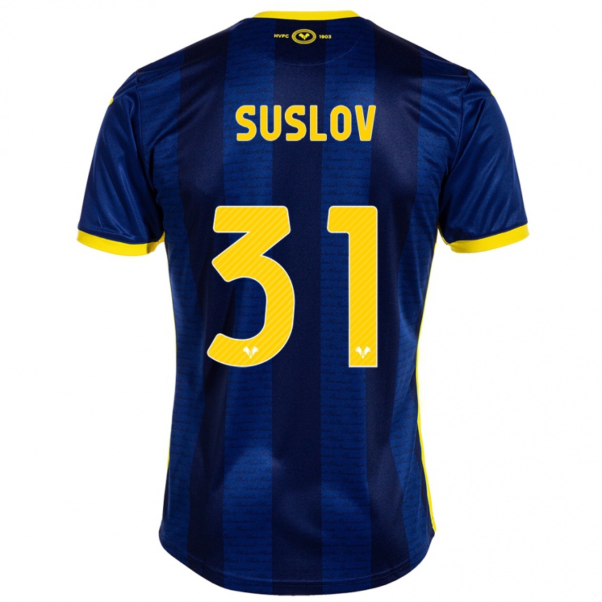 Kids Football Tomas Suslov #31 Navy Home Jersey 2023/24 T-Shirt Canada