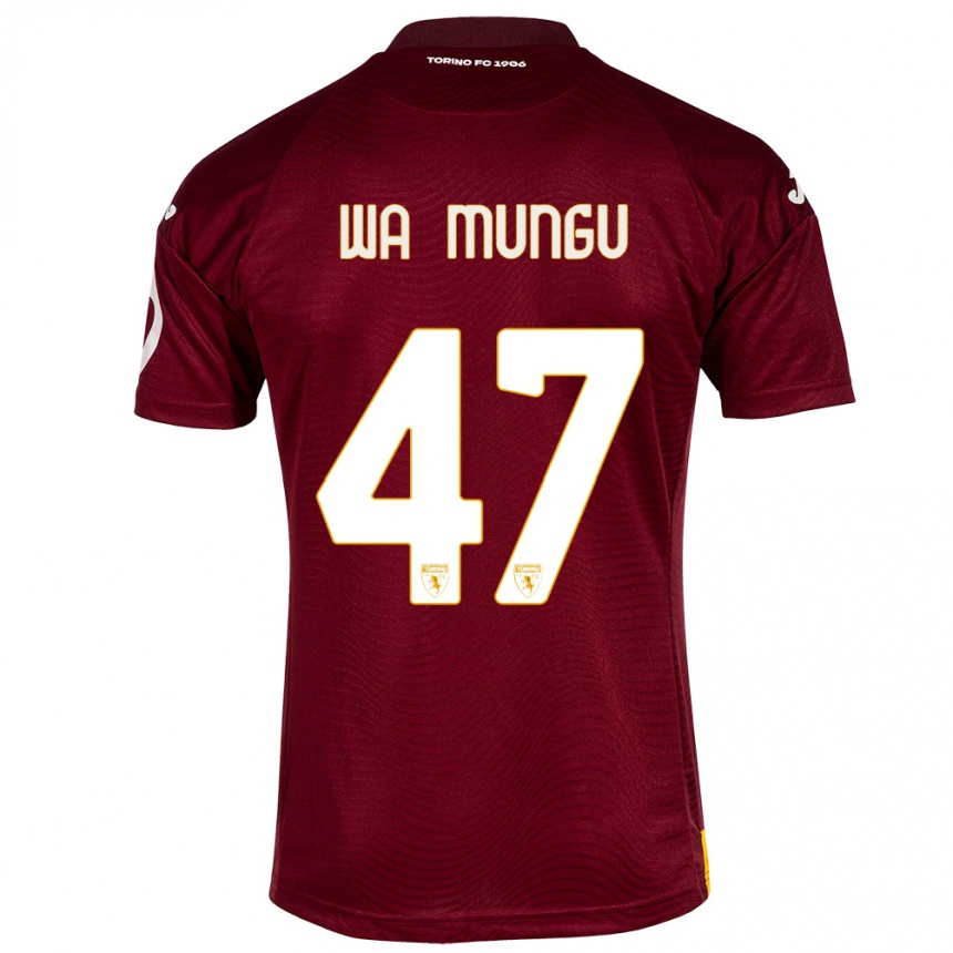 Enfant Football Maillot Vimoj Muntu Wa Mungu #47 Rouge Foncé Tenues Domicile 2023/24 Canada