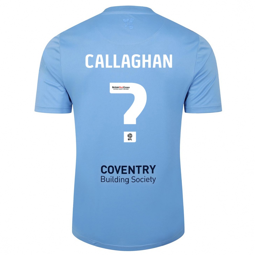 Kids Football Charlie Callaghan #0 Sky Blue Home Jersey 2023/24 T-Shirt Canada