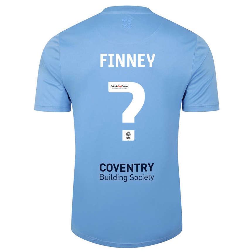 Enfant Football Maillot Charlie Finney #0 Bleu Ciel Tenues Domicile 2023/24 Canada