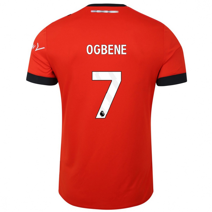 Kids Football Chiedozie Ogbene #7 Red Home Jersey 2023/24 T-Shirt Canada