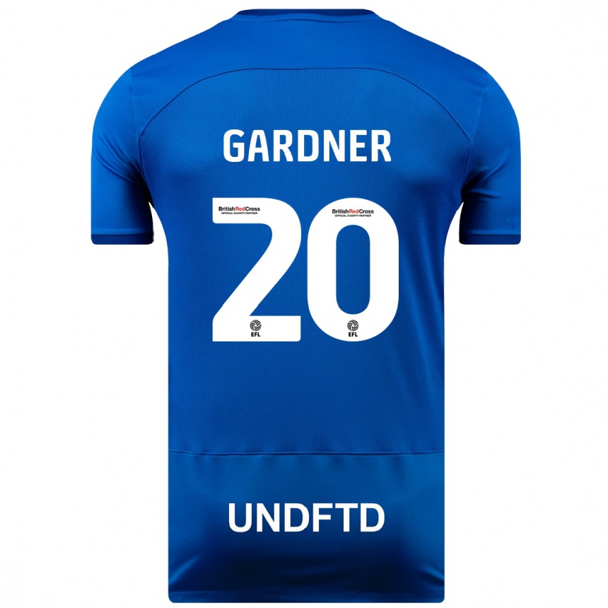 Enfant Football Maillot Gary Gardner #20 Bleu Tenues Domicile 2023/24 Canada