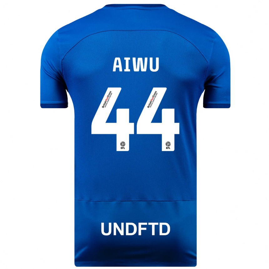 Enfant Football Maillot Emanuel Aiwu #44 Bleu Tenues Domicile 2023/24 Canada