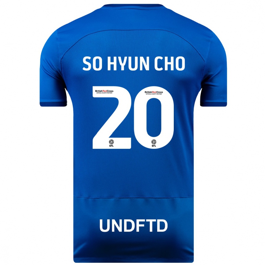 Enfant Football Maillot Cho So-Hyun #20 Bleu Tenues Domicile 2023/24 Canada