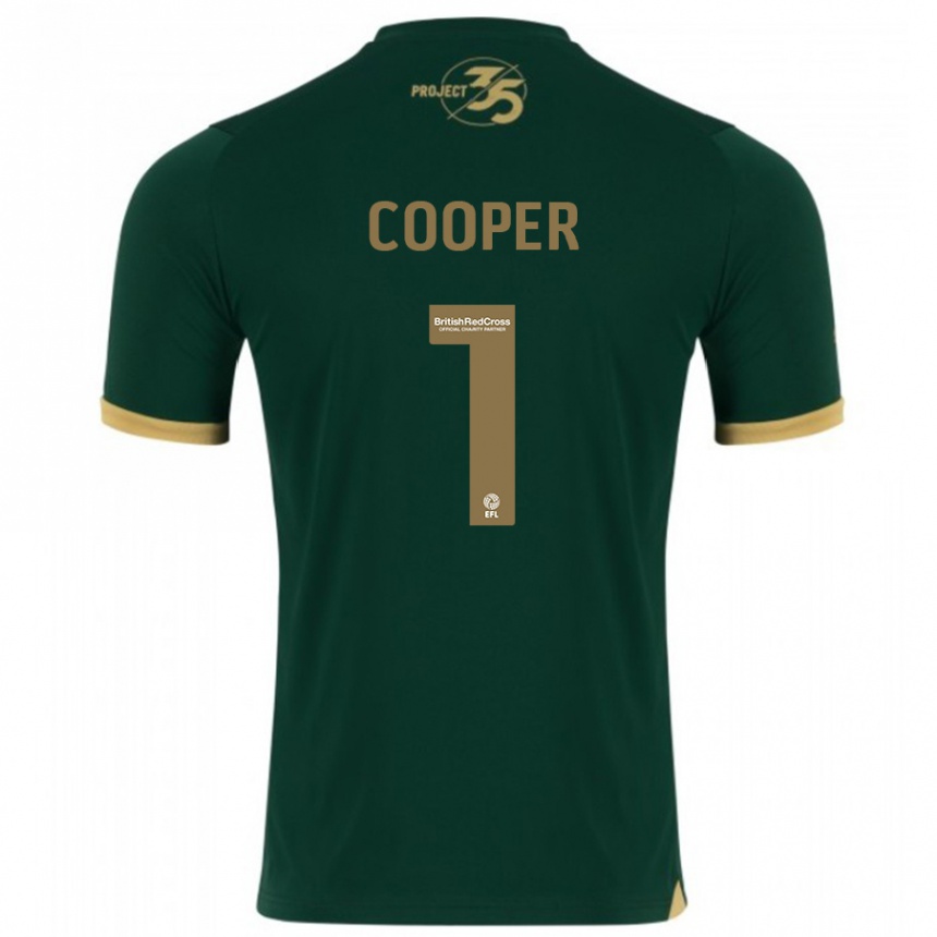 Kids Football Michael Cooper #1 Green Home Jersey 2023/24 T-Shirt Canada