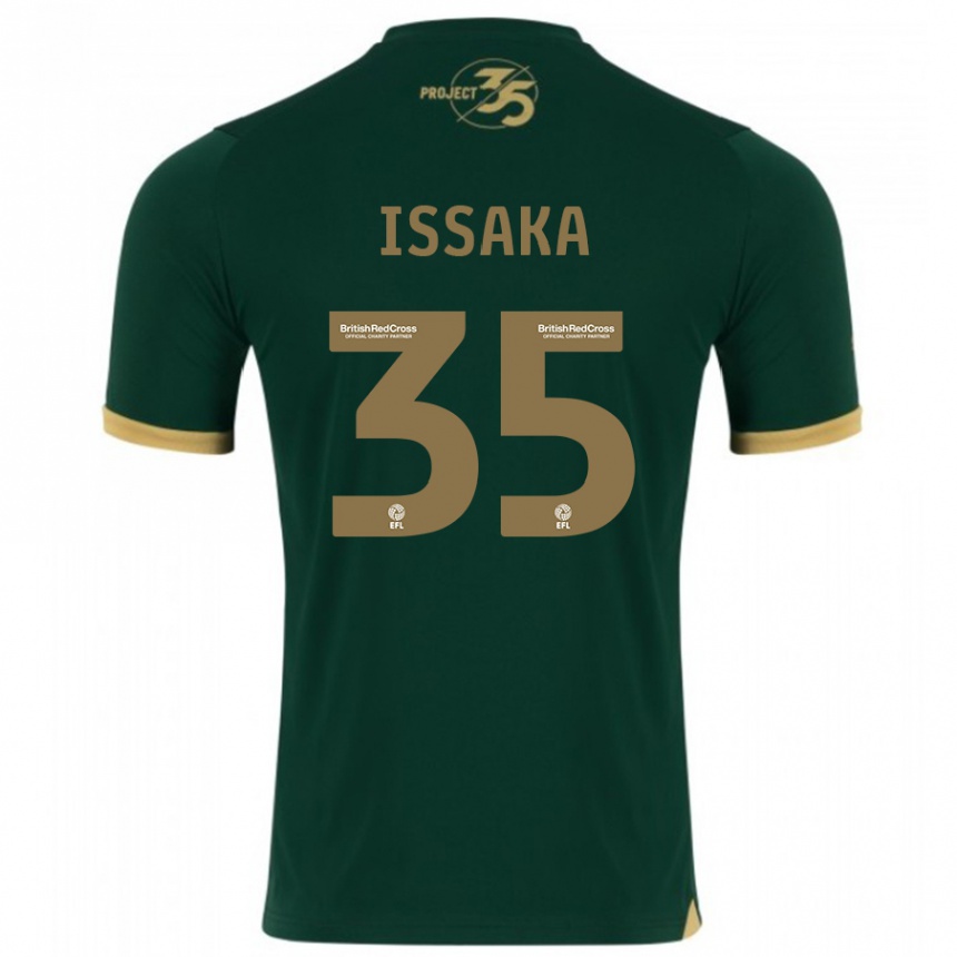 Kids Football Freddie Issaka #35 Green Home Jersey 2023/24 T-Shirt Canada