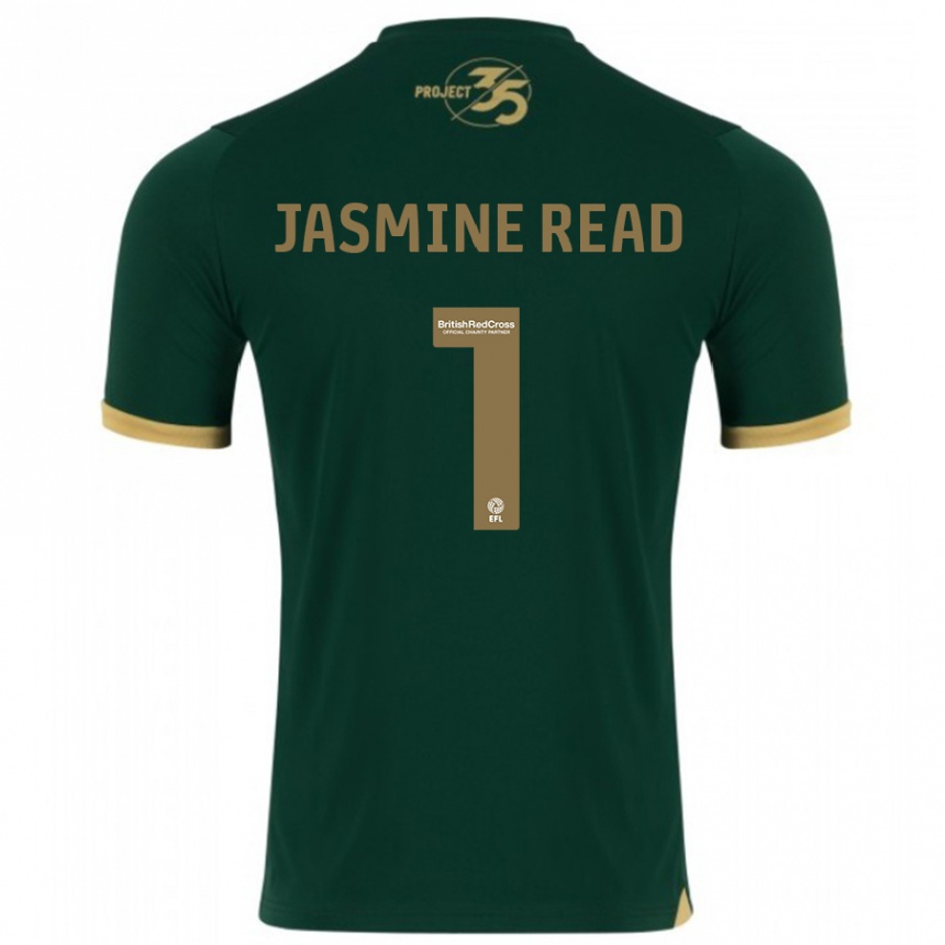 Enfant Football Maillot Jasmine Read #1 Vert Tenues Domicile 2023/24 Canada