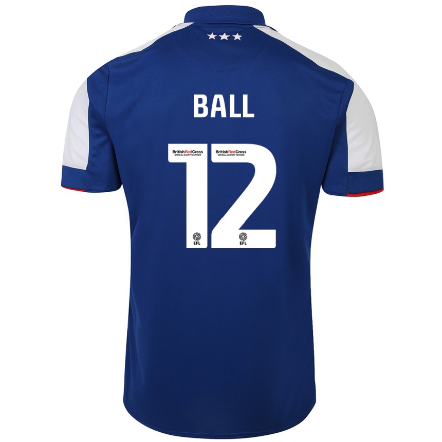 Enfant Football Maillot Dominic Ball #12 Bleu Tenues Domicile 2023/24 Canada