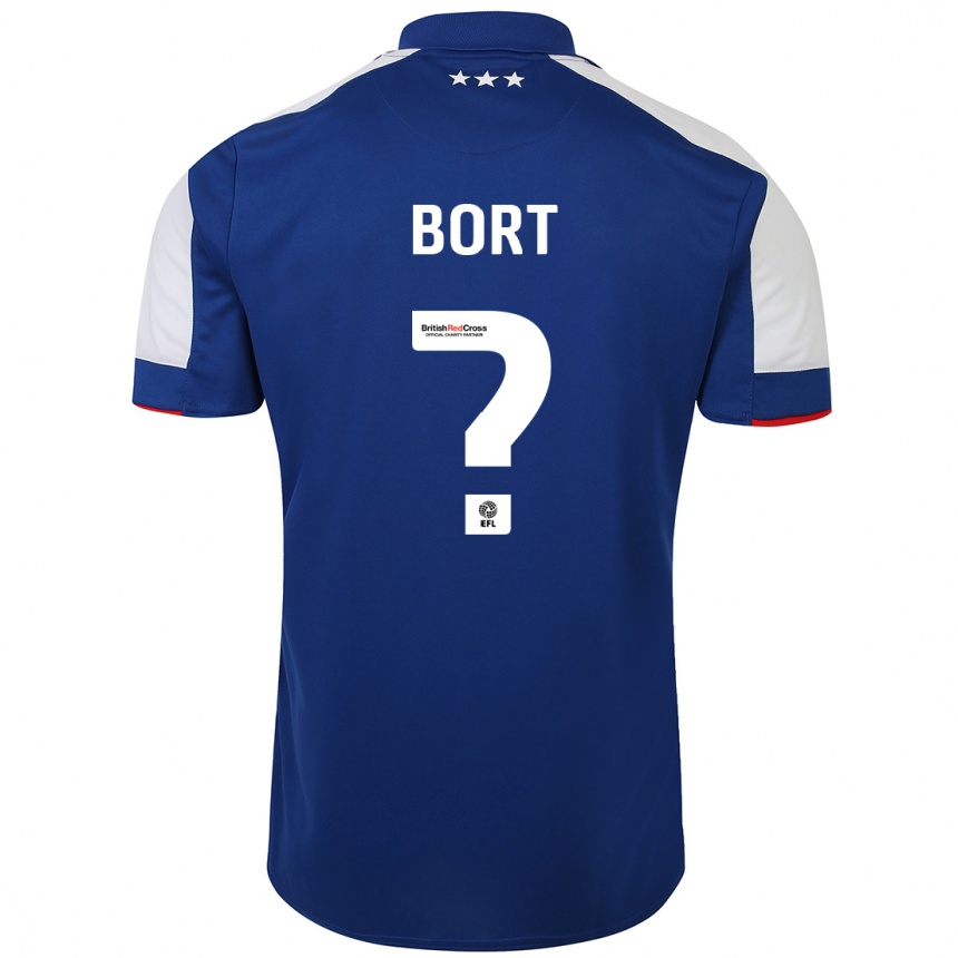 Enfant Football Maillot Antoni Bort #0 Bleu Tenues Domicile 2023/24 Canada