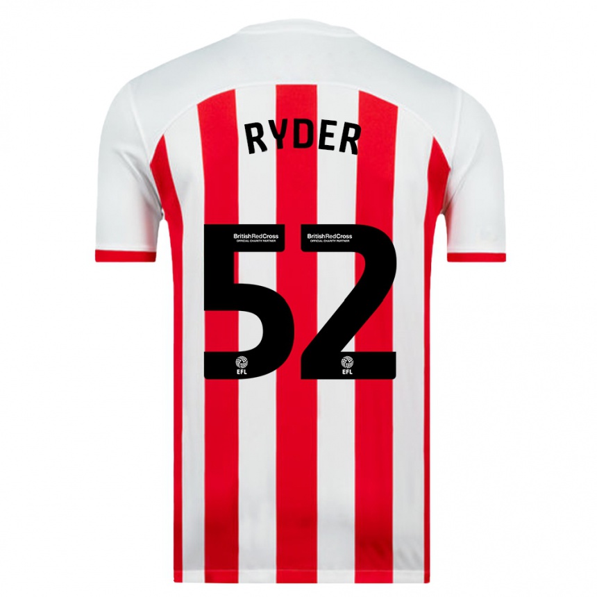 Enfant Football Maillot Joe Ryder #52 Blanc Tenues Domicile 2023/24 Canada