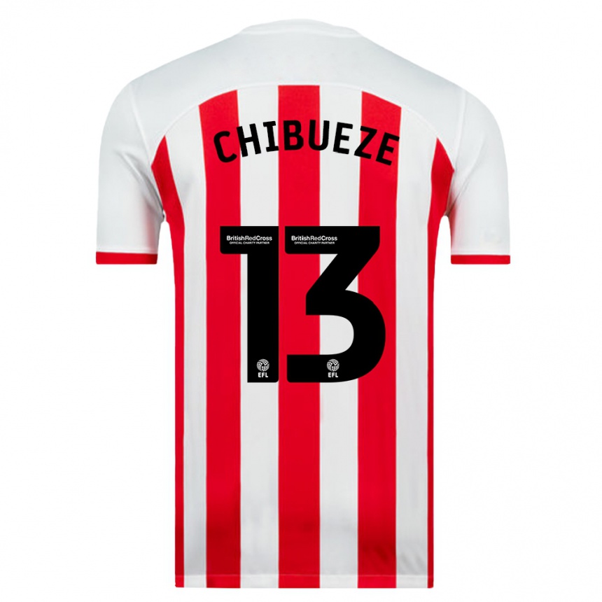 Kids Football Kelechi Chibueze #13 White Home Jersey 2023/24 T-Shirt Canada