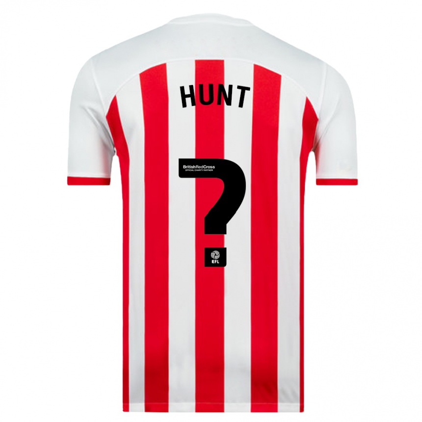 Enfant Football Maillot Liam Hunt #0 Blanc Tenues Domicile 2023/24 Canada