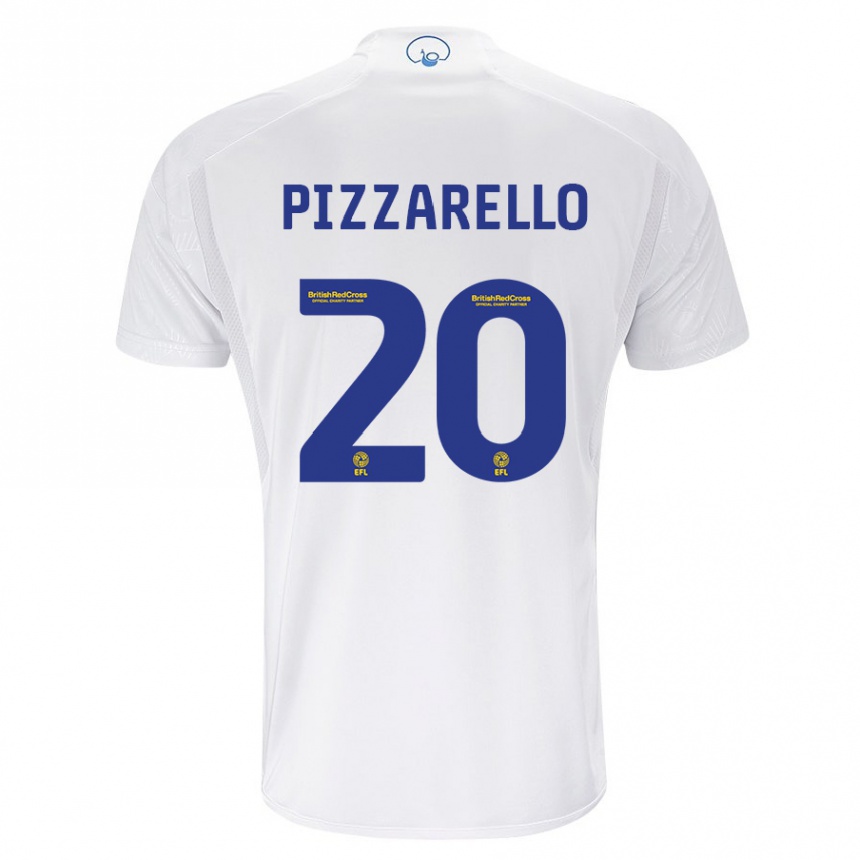 Enfant Football Maillot Charlyann Pizzarello #20 Blanc Tenues Domicile 2023/24 Canada