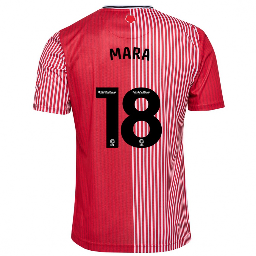 Enfant Football Maillot Sékou Mara #18 Rouge Tenues Domicile 2023/24 Canada