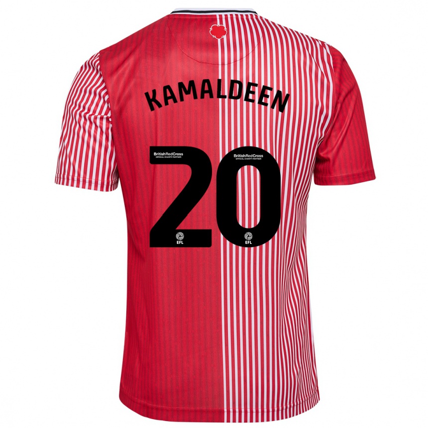 Enfant Football Maillot Kamaldeen Sulemana #20 Rouge Tenues Domicile 2023/24 Canada