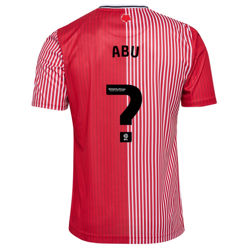 Enfant Football Maillot Derrick Abu #0 Rouge Tenues Domicile 2023/24 Canada