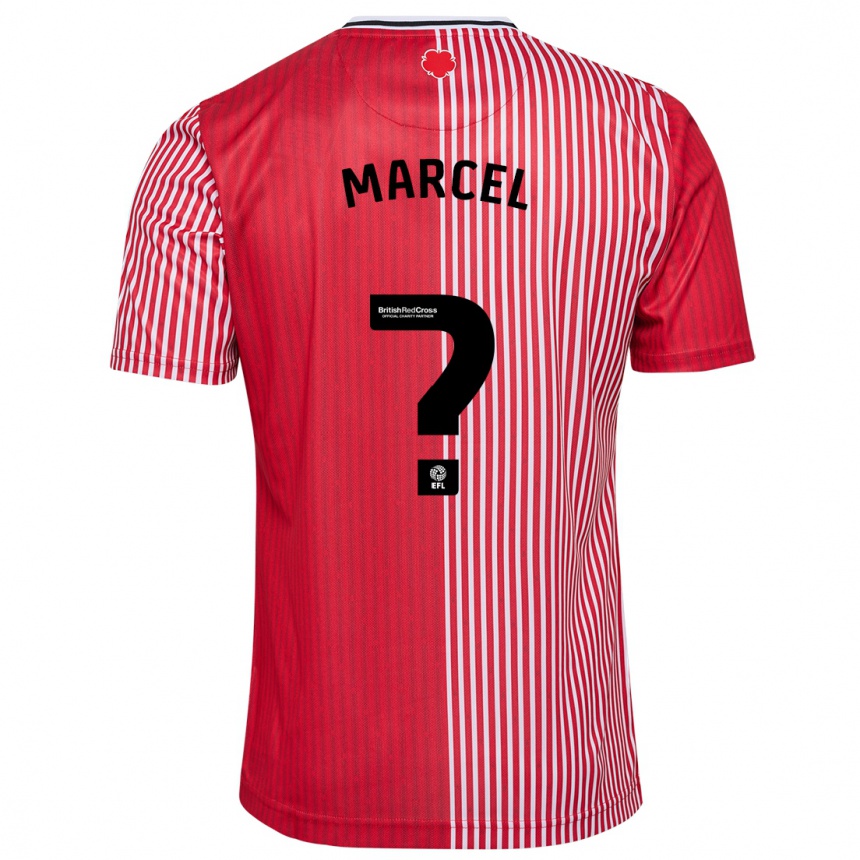 Enfant Football Maillot Lewis Marcel #0 Rouge Tenues Domicile 2023/24 Canada