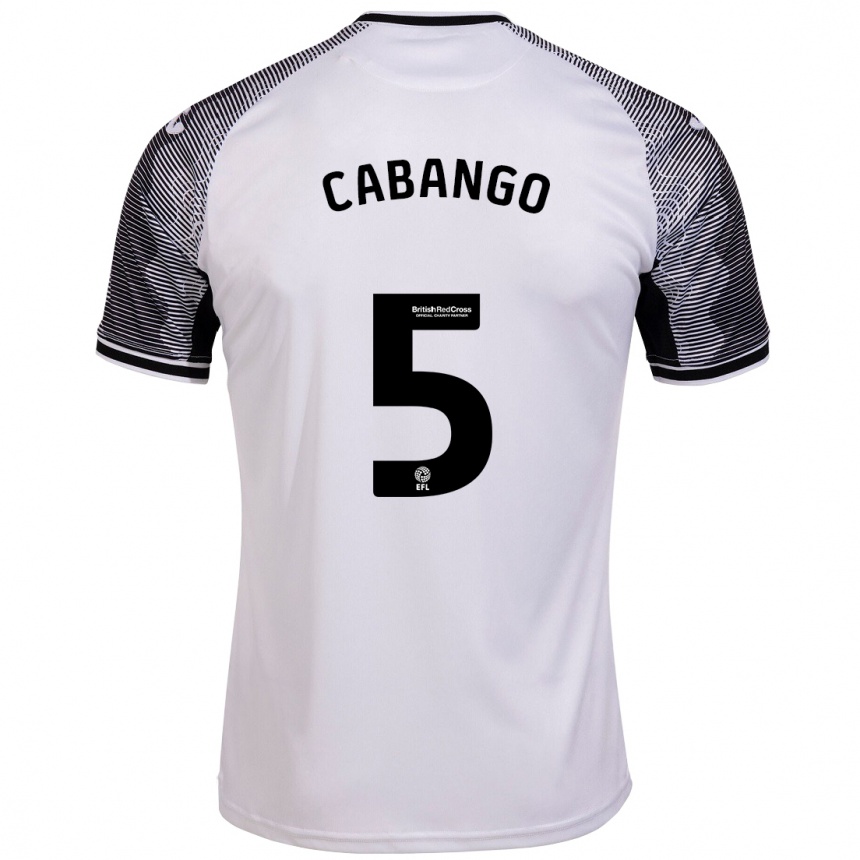 Enfant Football Maillot Ben Cabango #5 Blanc Tenues Domicile 2023/24 Canada