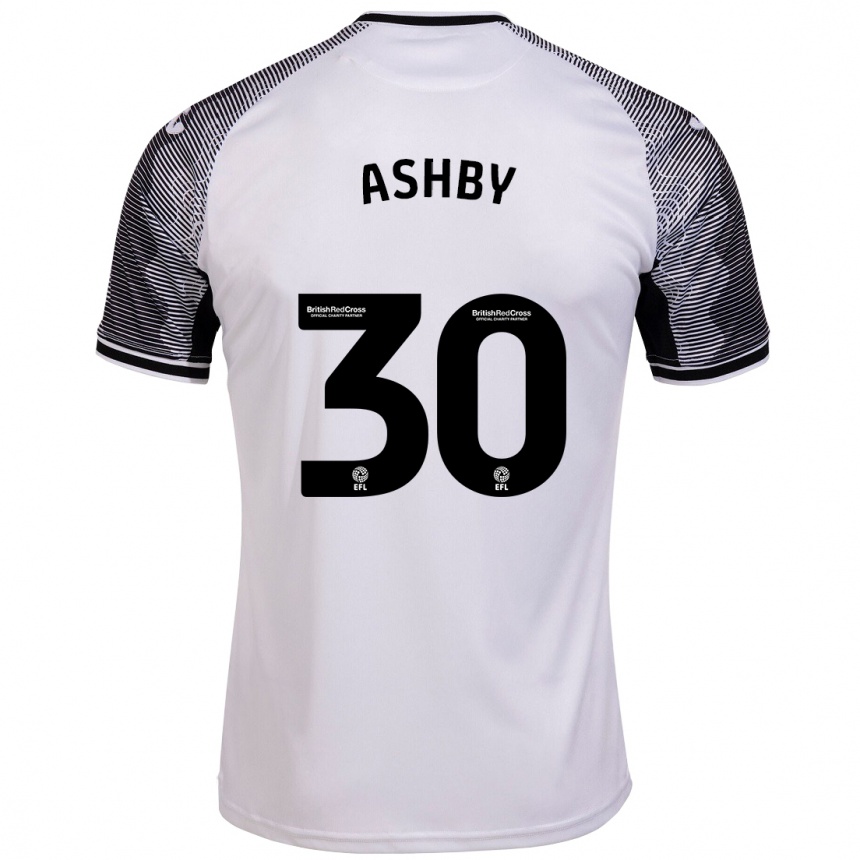 Enfant Football Maillot Harrison Ashby #30 Blanc Tenues Domicile 2023/24 Canada