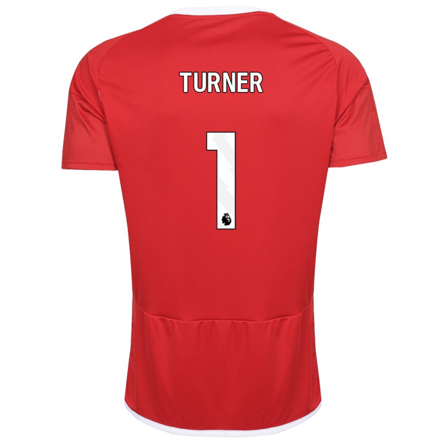 Kids Football Matt Turner #1 Red Home Jersey 2023/24 T-Shirt Canada