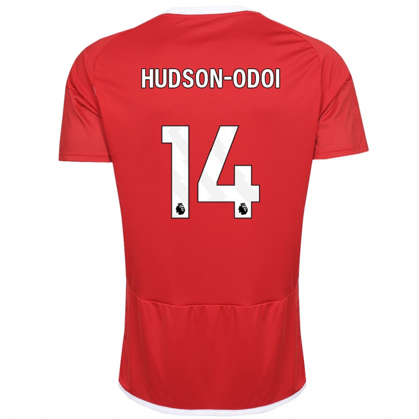 Enfant Football Maillot Callum Hudson-Odoi #14 Rouge Tenues Domicile 2023/24 Canada