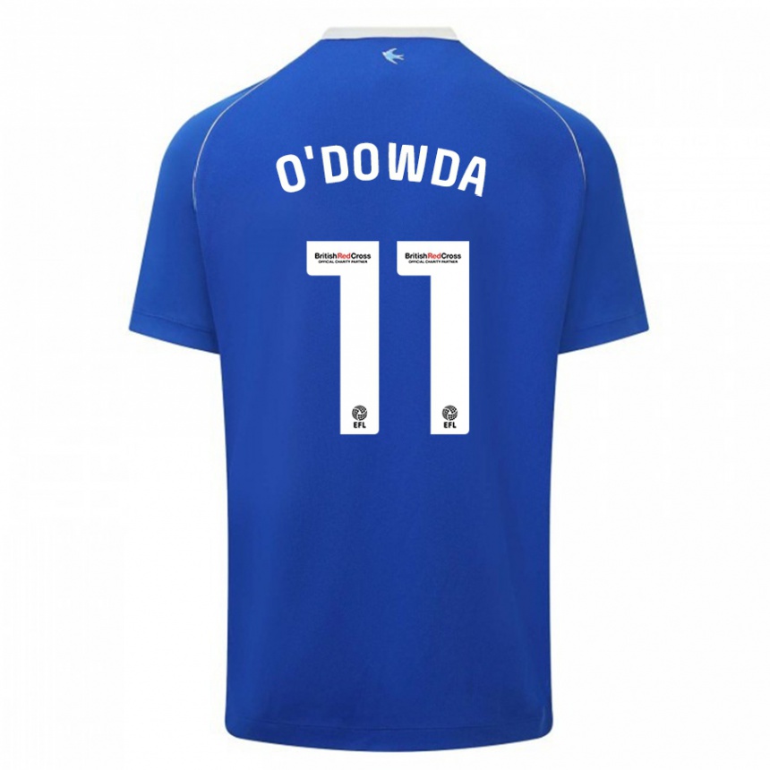 Kids Football Callum O'dowda #11 Blue Home Jersey 2023/24 T-Shirt Canada