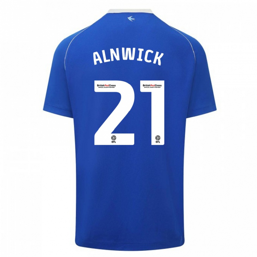 Enfant Football Maillot Jak Alnwick #21 Bleu Tenues Domicile 2023/24 Canada