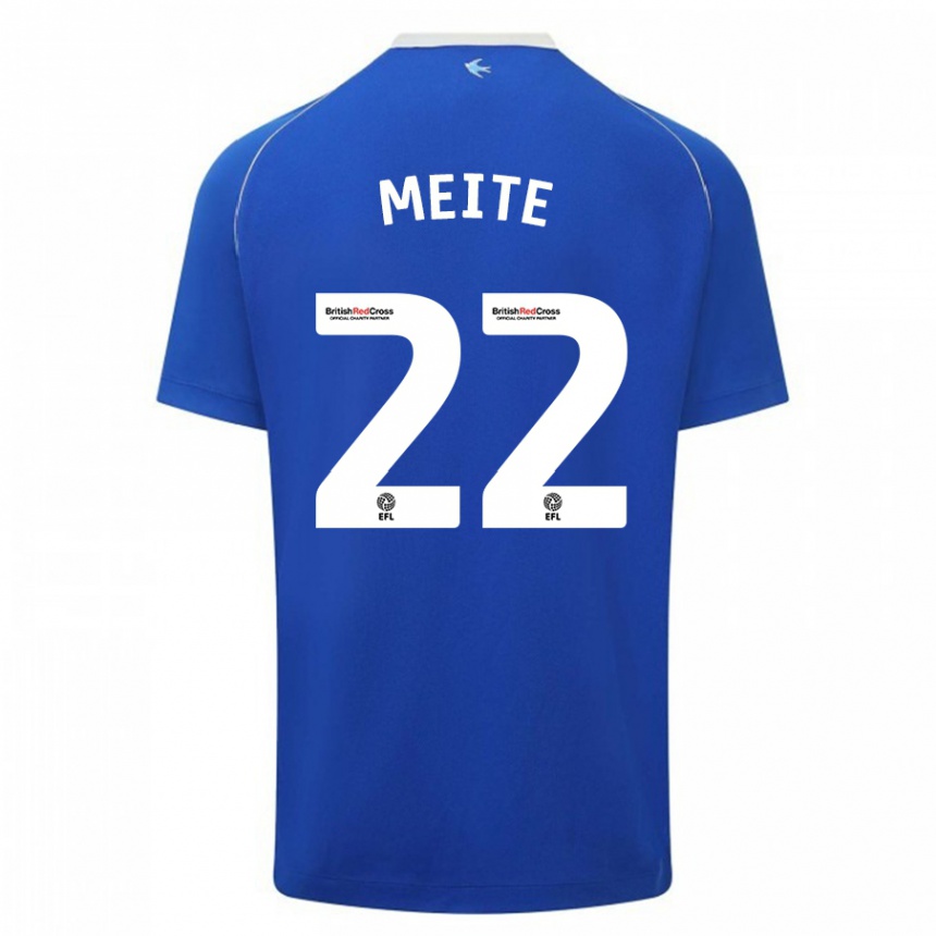 Enfant Football Maillot Yakou Méïté #22 Bleu Tenues Domicile 2023/24 Canada