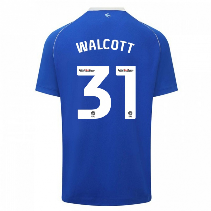 Enfant Football Maillot Malachi Fagan Walcott #31 Bleu Tenues Domicile 2023/24 Canada