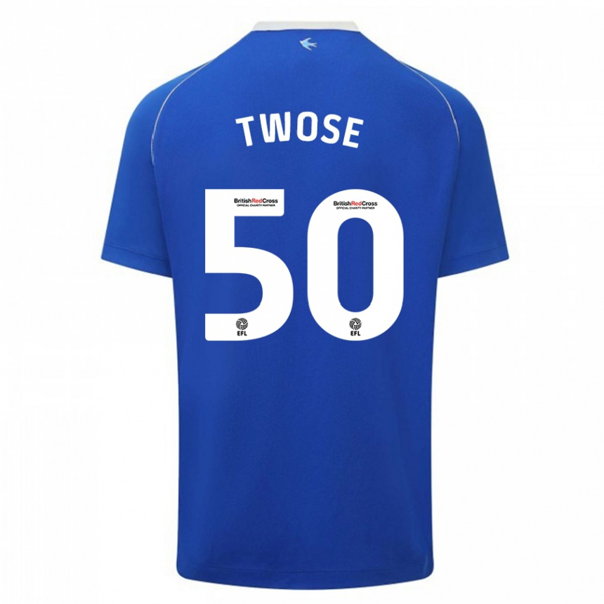 Kids Football Cody Twose #50 Blue Home Jersey 2023/24 T-Shirt Canada